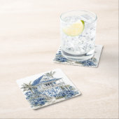 Chinoiserie Paper Coaster Kartonnen Onderzetters (Insitu)