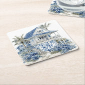 Chinoiserie Paper Coaster Kartonnen Onderzetters (Schuin)