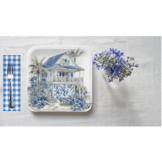 Chinoiserie papieren bord