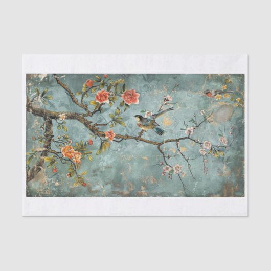 Chinoiserie Patronen12 Tissuepapier (Voorkant)