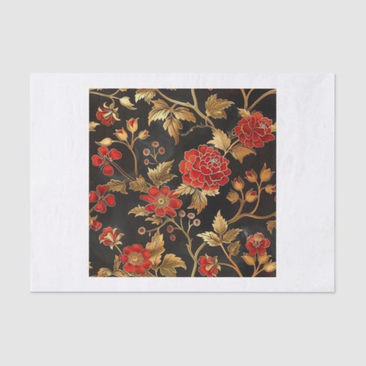 Chinoiserie Patronen18 Tissuepapier (Voorkant)