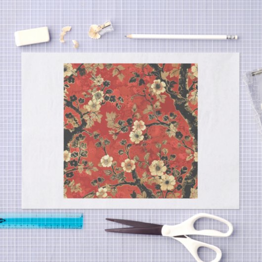 Chinoiserie Patronen19 Tissuepapier (Craft)