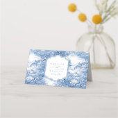 Chinoiserie Patroon Huwelijk ID1094 Plaatskaartje (Achterkant)