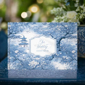 Chinoiserie Pattern Framed Calligraphy ID1094 Gastenboek