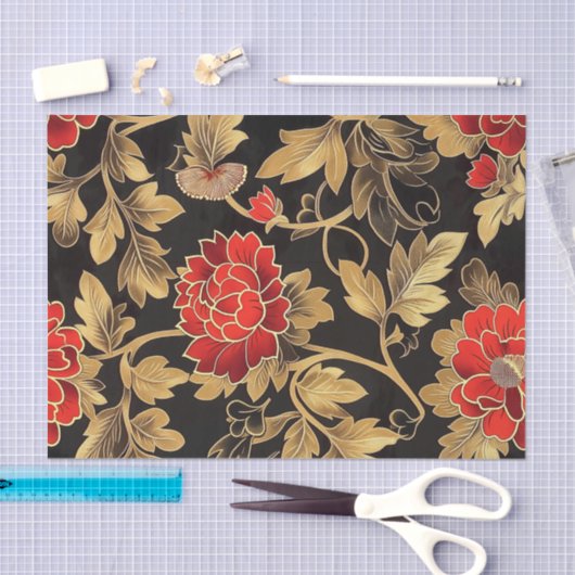 Chinoiserie Patterns1 Tissuepapier (Craft)