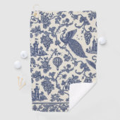 Chinoiserie Pauw & Ballon Golf Handdoek (Insitu)