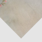 Chinoiserie Peacock Bloemen Roze Bloesem Decoupage Tissuepapier (Detail)