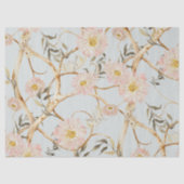 Chinoiserie Peony Bloemboom Greenery Decoupage Tissuepapier (Voorkant)