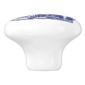 Chinoiserie Pink Hyacinths Keramische Knop (Zijkant)