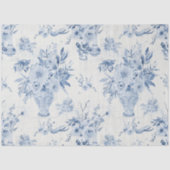 Chinoiserie Pioen Bloemenvazen Bloem Decoupage Tissuepapier (Voorkant)