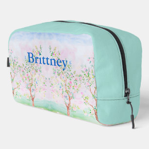 Chinoiserie preppy waterverf grootmillennial toilettasje