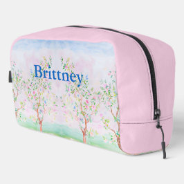 Chinoiserie preppy waterverf grootmillennial toilettasje