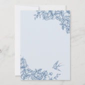 Chinoiserie Pumpkin Herfst in Liefde Baby shower Kaart (Achterkant)