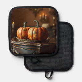 Chinoiserie pumpkins pannenlap