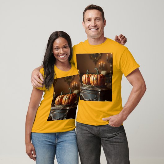 Chinoiserie pumpkins t-shirt (Unisex)