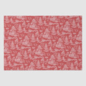 Chinoiserie Red Willow Reverse Decoupage Tissuepapier (Voorkant)