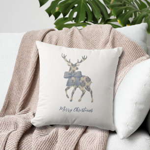 Chinoiserie Reindeer Christmas Kussen