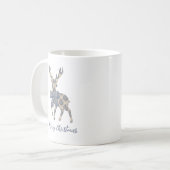 Chinoiserie Reindeer Koffiemok (Voorkant links)