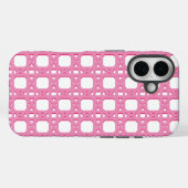 Chinoiserie Rietwerk in Roze Case-Mate iPhone Case (Achterkant (horizontaal))