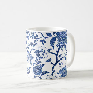 Chinoiserie Shades of Blue Koffiemok