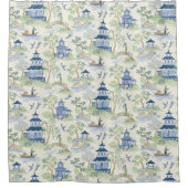 Chinoiserie Shower Curtain Douchegordijn (Voorkant)