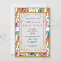 Chinoiserie Spring Floral Vrijgezellenfeest in