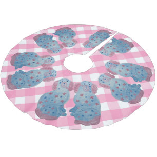 Chinoiserie Staffordshire Dogs Dog Kerstboom Rok