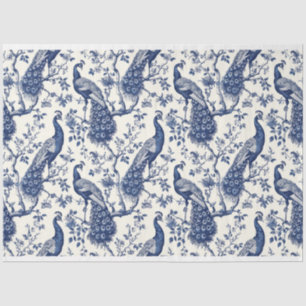 Chinoiserie stijl Pauw Thema Tissuepapier