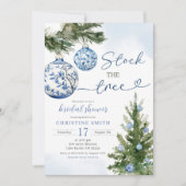 Chinoiserie Stock de Boom Vrijgezellenfeest Kaart (Voorkant)