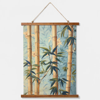 Chinoiserie Style Bamboo Hangend Wandkleed