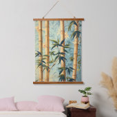 Chinoiserie Style Bamboo Hangend Wandkleed (Slaapkamer)