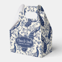 Chinoiserie Style Peacock Theme Wedding Favoriet B