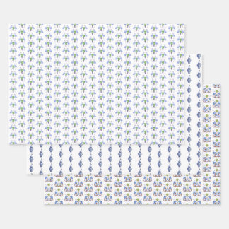 Chinoiserie Tableaus Wrapping Paper