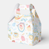 Chinoiserie Teatime Pattern Bedankdoosjes (Voorkant Zijde)