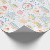 Chinoiserie Teatime Pattern Cadeaupapier (Hoek)