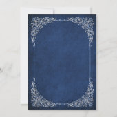Chinoiserie Theepartij Bruiloft Uitnodiging (Achterkant)