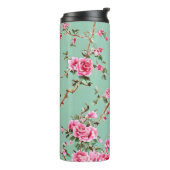Chinoiserie Thermal Tumbler Thermosbeker (Gedraaid links)