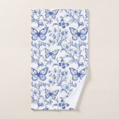 Chinoiserie Toile De Jouy Pattern Bad Handdoek (Handdoek)