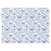Chinoiserie Toile De Jouy Pattern Tafelkleed (Voorkant (Horizontaal))