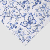 Chinoiserie Toile De Jouy Pattern Tissuepapier (Detail)