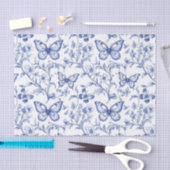 Chinoiserie Toile De Jouy Pattern Tissuepapier (Craft)