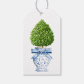 Chinoiserie Topiary Custom Cadeaulabel (Voorkant)