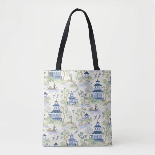Chinoiserie Tote Bag (Voorkant)