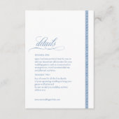 Chinoiserie Tree Motif Wedding Details ID1094 Informatiekaartje (Voorkant)