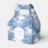 Chinoiserie Trouwpatroon Dank u ID1094 Bedankdoosjes (Voorkant Zijde)