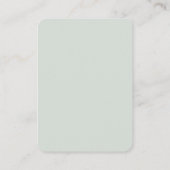 Chinoiserie Trouwwebsite RSVP QR Code Informatiekaartje (Achterkant)
