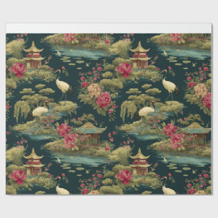 Chinoiserie Tuin SieradenCadeaupapier   Cadeaupapier