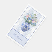 Chinoiserie Vaas Aquarel Servet (Hoek)