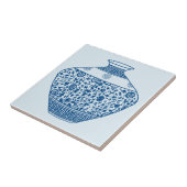  Chinoiserie Vaas Ginger Jar Tegeltje (Zijkant)