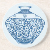  Chinoiserie Vaas Ginger Jar Zandsteen Onderzetter (Voorkant)